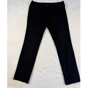Ann Taylor LOFT Marisa Ankle Pants Black Size‎ 8 Career Office Stretch